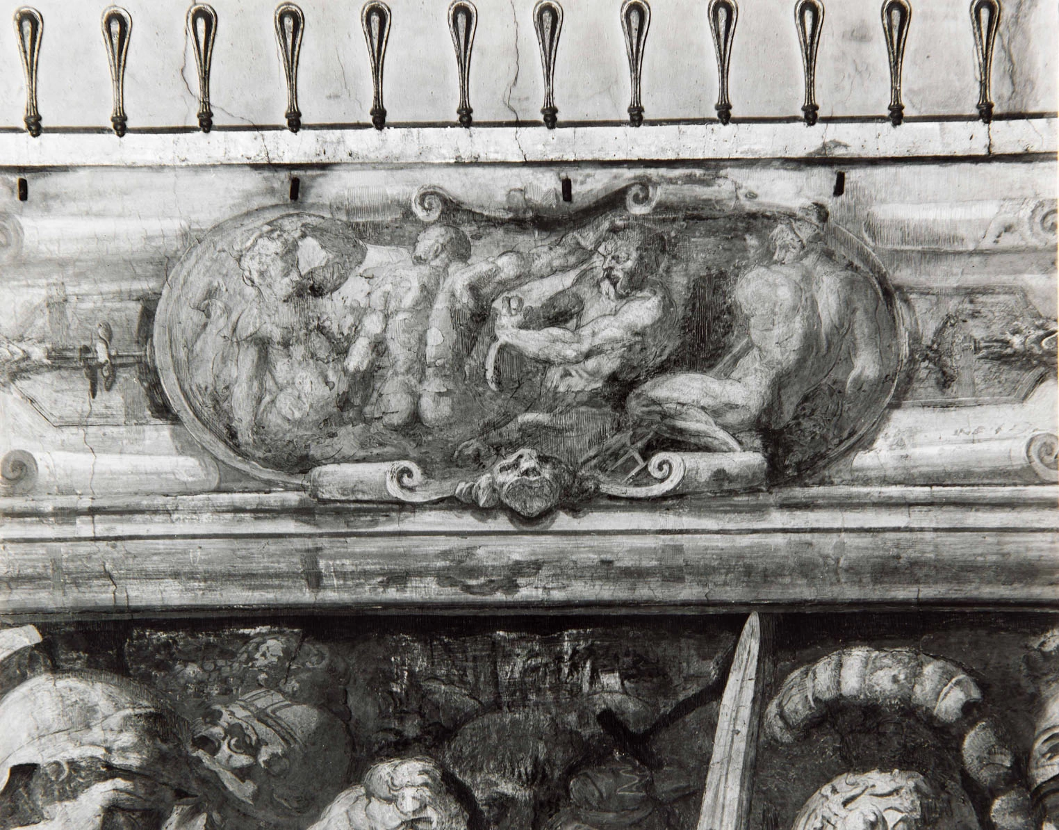 Perin del Vaga - 127, Alessandro Magno taglia il nodo gordiano, Castel Sant'Angelo, Roma 8